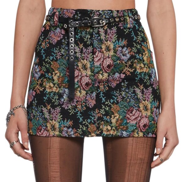Boheme Garden Mini Skirt - Picture 1 of 6